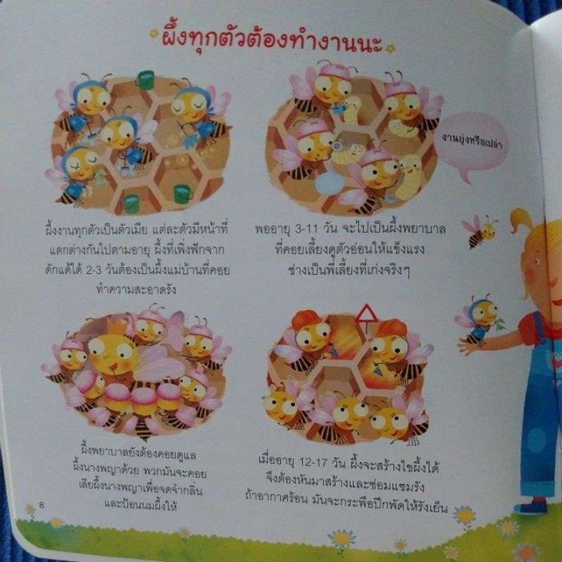 หนังสือสำหรับเด็ก-โลกใบใหญ่ของสัตว์ตัวจิ๋ว-เสริมความรู้สำหรับเด็ก