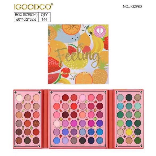 ig2980-feeling-72-color-eyeshadow-palette-igoodco-พาเลท-อายเชโดว์-72สี-สีสดใส-ติดทน