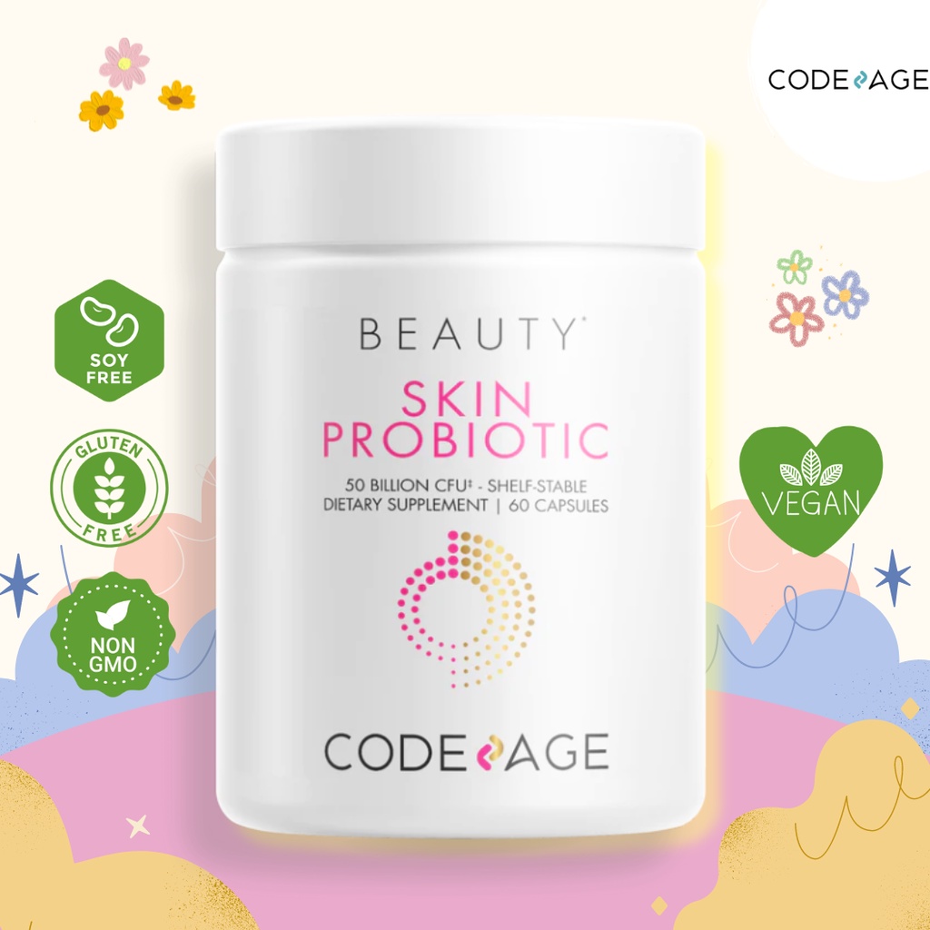 codeage-skin-probiotic-60-capsules-ดูแลสุขถาพผิวสวย-ด้วยพรีไบโอติกส์และโพรไบโอติกส์