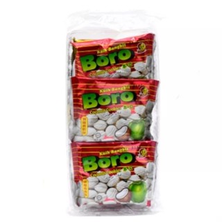 60 Packs Boro Original Coconut Cookies 14g