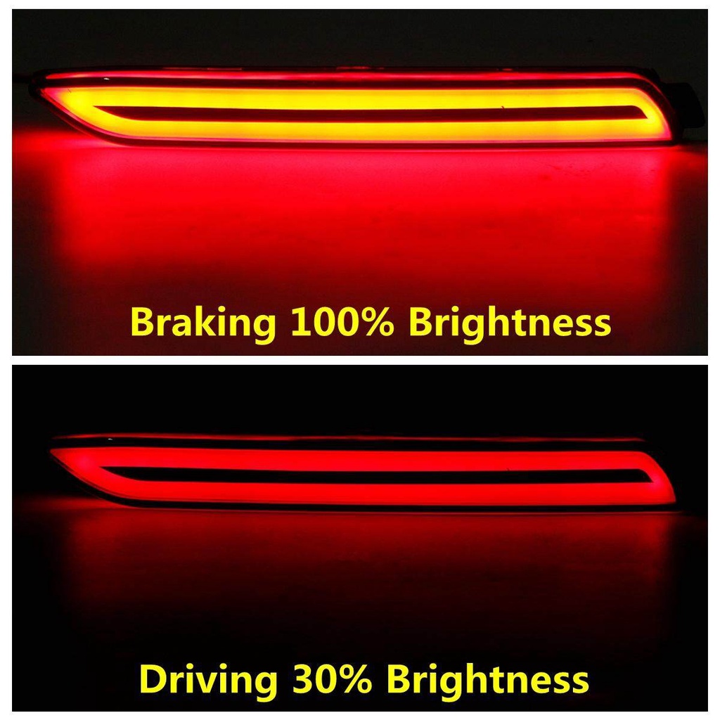 pair-led-สีแดงด้านหลังกันชนเบรกสะท้อนแสงหยุดไฟสำหรับโตโยต้า-camry-matrix