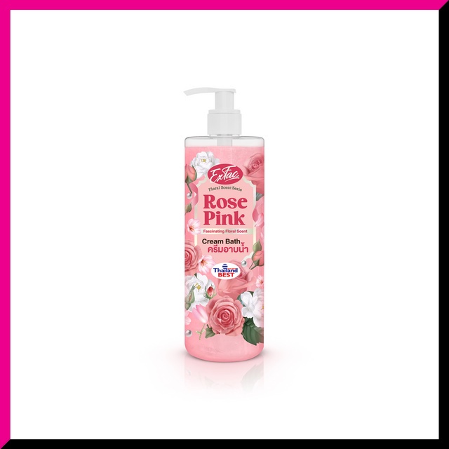 exfac-cream-bath-rose-pink-480-ml-ครีมอาบน้ำ