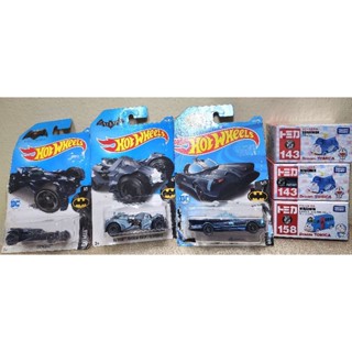 Takara tomy #143 #158 & hot wheels batmobile new