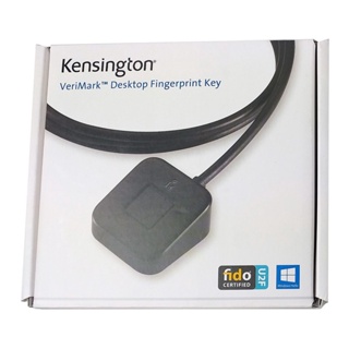 Kensington K62330WW VeriMark Desktop USB Fingerprint Key Reader - FIDO U2F, for Windows