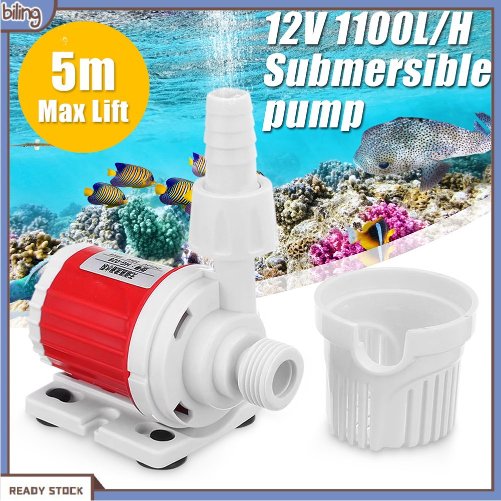 biling-dc-12v-solar-1100l-h-max-lift-5m-submersible-water-pump-for-aquarium-fish-tank