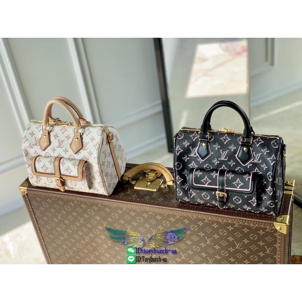 m20852-black-louis-lv-speedy-shoulder-25-monogram-canvas-handbag-top-quality