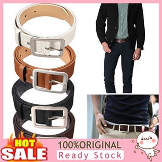 [B_398] Mens Stylish Casual Waistband Leather Pin Buckle Waist Strap Business Belt