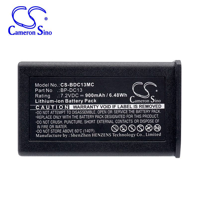 Batterie 900mAh Type BP-DC13 Pour Leica Silver 19800 T T (Typ 701) TL TL2