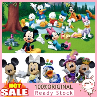 [B_398] 44683 Pcs Cartoon Figurine Cake Decor PVC Mickey Mouse Donald Duck Character Anime Figure Collection Supplies