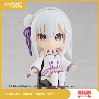 💞ขายใหญ่💞นั่งลง Nendoroid! Emilia Life in Another World เล่นฟิกเกอร์อุปกรณ์ต่อพ่วง