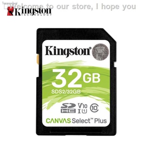 Kingston Sd Card 32gb Memori 100mb / S Kamera Digital Camcorder Sdhc Kcal Canon Nikon Sony Panasonic Micro Slr Car Tv