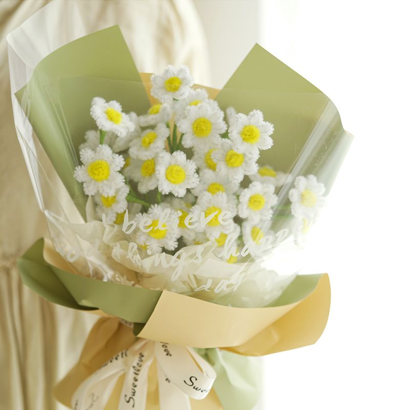 ช่อดอกทานตะวันติดบิดทำเอง-diy-ดอกไม้ทำมือ-วัสดุบรรจุภัณฑ์-ทานาบาตะ-ของขวัญวันวาเลนไทน์-ให้แฟน