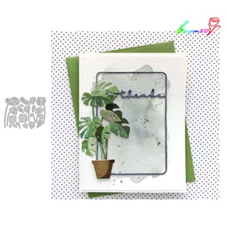 【AG】Leaf Plant Cutting Dies DIY Scrapbook Emboss Stencil Paper Craft Decor