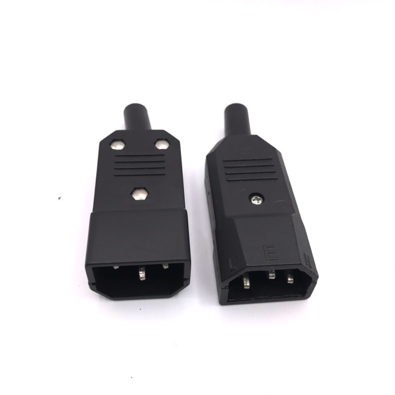 Plug AC ปลั๊กไฟ AC รุ่น CP-22S 10A250V ปลั๊กต่อ 3pin ตัวผู้ ตัวเมียมี ...