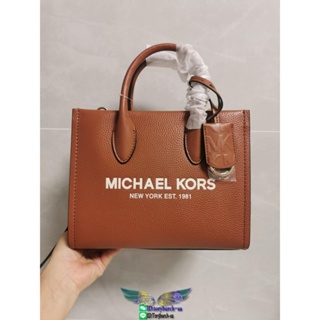Michael Kors holiday travel resort beach tote canvas shoulder open tote foldable storage handbag