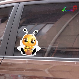 【AG】Wall Sticker Cartoon Bee Pattern PVC Refrigerators Door Decal for Car