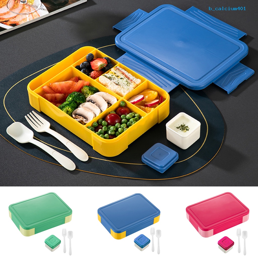 calciwj-1330ml-lunch-box-microwaveable-leak-proof-grid-design-high-capacity-divided-storing-fruit-good