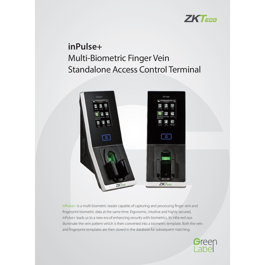 zkteco-inpulse-access-control-device-อุปกรณ์ควบคุมประตู-รับประกัน-2-ปี