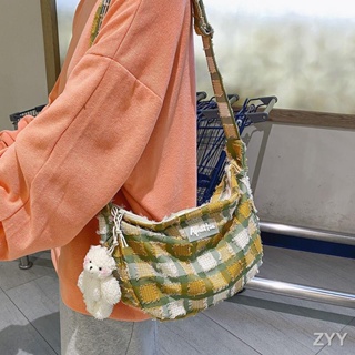 กระเป๋าผ้าแคนวาสหญิงในวรรณกรรมและศิลปะเฉพาะตารางญี่ปุ่น 2023 ใหม่นักเรียนระดับกระเป๋าสะพาย Messenger ไหล่เดียว