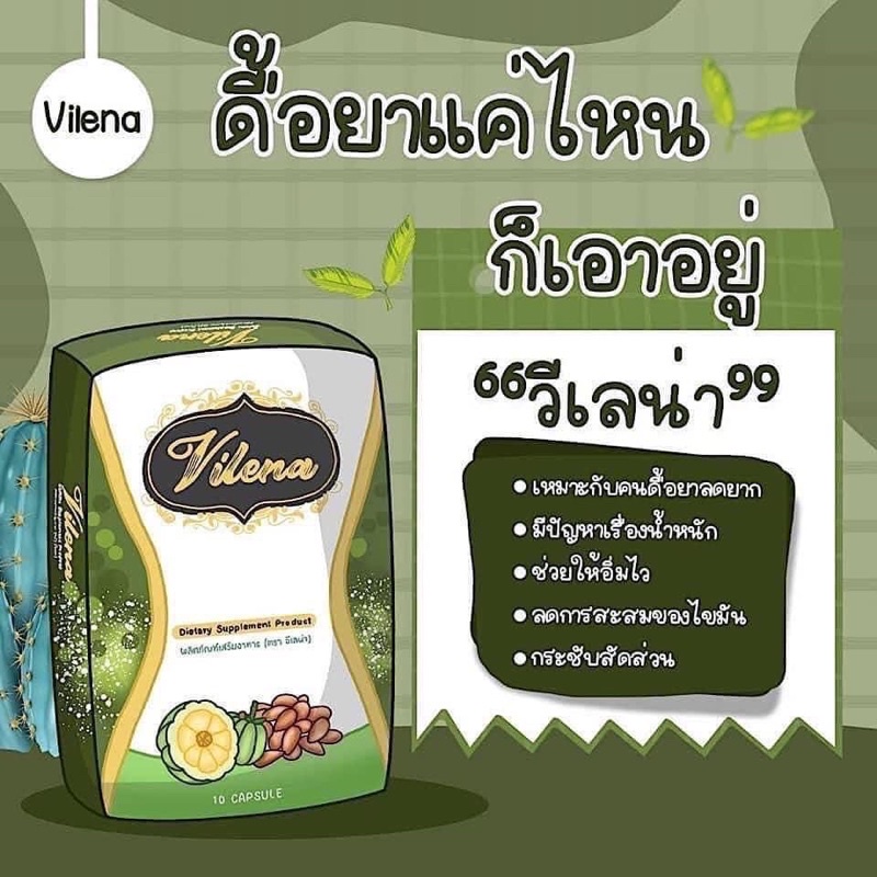 วีเลน่า-vilena-ผลิตภัณฑ์อาหารเสริมลดน้ำหนัก-มีของแถมทุกออเดอร์