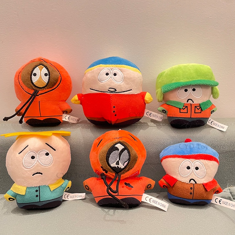 10cm-south-park-plush-keychain-toys-cartoon-plush-doll-stan-kyle-kenny-cartman-plush-pillow-peluche-toys-children-birthday-gift