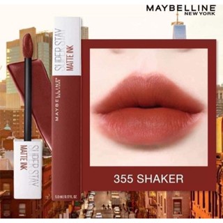 ✨ Maybelline Superstay Matte Ink 355 Shaker