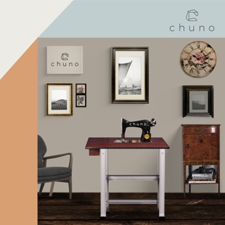 ภาพหน้าปกสินค้าChuno โต๊ะวางจักรเย็บบ้านหัวดำ สำหรับจักรซิกแซก หัวดำ จักรเย็บบ้าน Singer, Janome, Pfaff และอื่นๆ ที่เกี่ยวข้อง