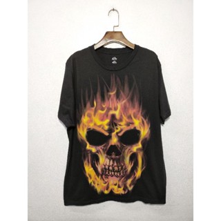 เสื้อยืด มือสอง ลายมันส์ อก 44 ยาว 29