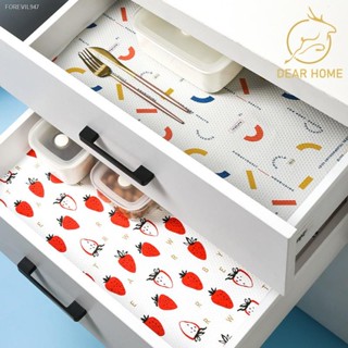 พร้อมสต็อก Dear Home แผ่นรองกันน้ำอเนกประสงค์ แผ่นรองกันลื่น แผ่นรองตู้รองเท้า แผ่นรองลิ้นชัก แผ่นรองชั้น แผ่นรองในตู้ แ