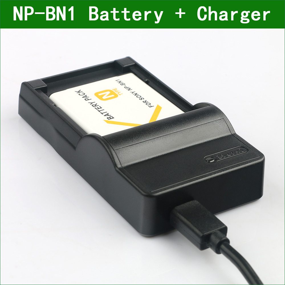NP-BN1 NP BN1 NPBN1เครื่องชาร์จแบตเตอรี่กล้องดิจิตอลสำหรับ Sony DSC ...