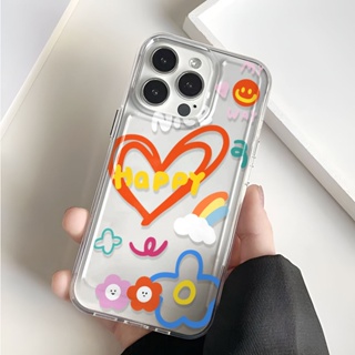 เคสโทรศัพท์มือถือแบบใส กันกระแทก ลายดอกไม้ อวกาศน่ารัก แฟชั่น สําหรับ iphone 14 Pro Max 11 13 12 7Plus X XS Max 8 7