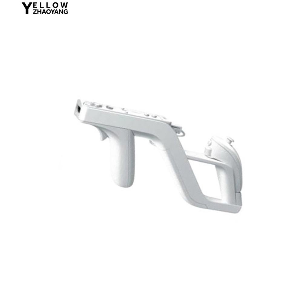 ภาพหน้าปกสินค้าปืน Zapper ที่สามารถถอดออกได้ 1 ชิ้นสำหรับ Nintendo Wii Remote Gaming Accessories จากร้าน yellowzhaoyang.th บน Shopee