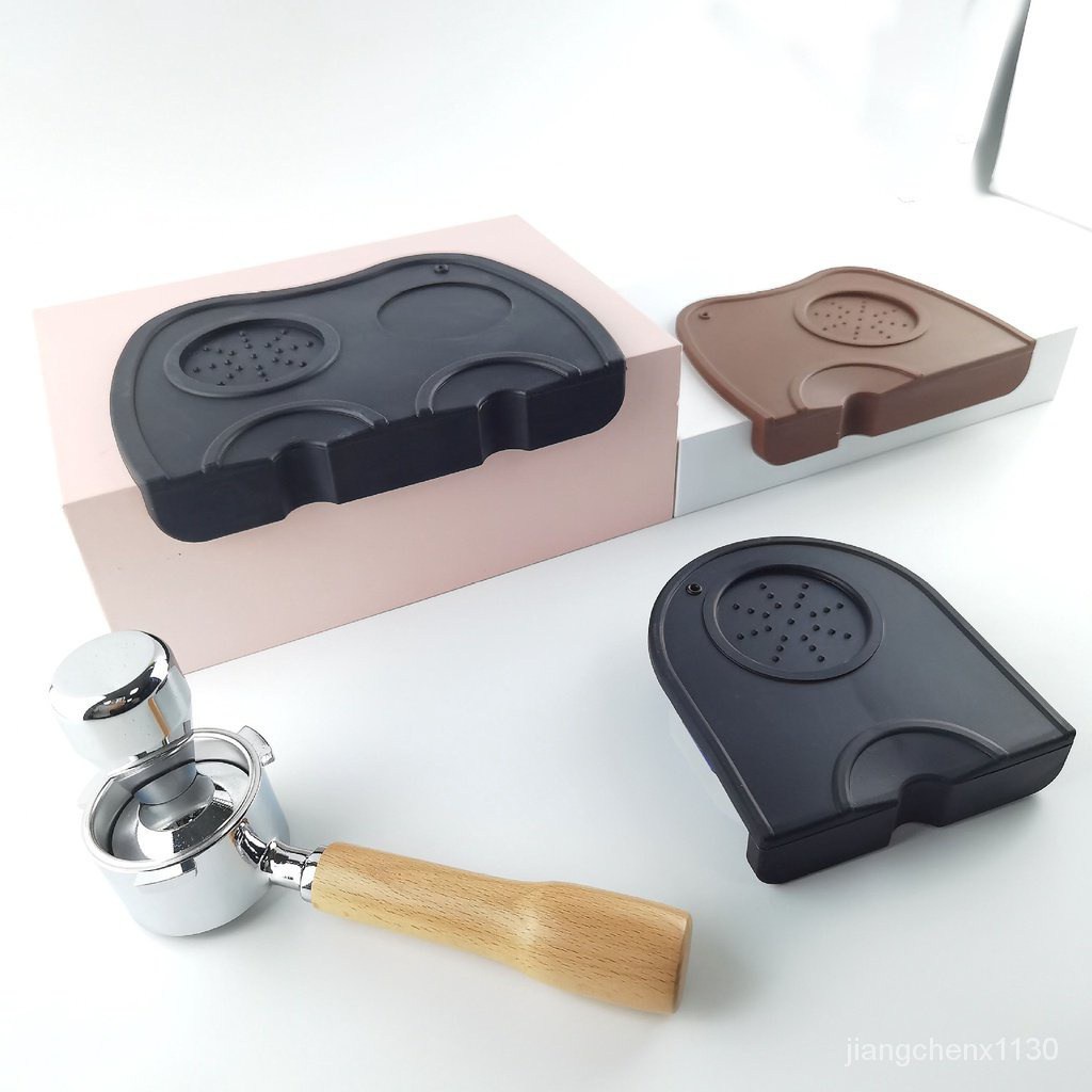รองแทมเปอร์-ยางรองแทมเปอร์-coffee-tamper-mat-ยางรองกดกาแฟ-ยางรองโต๊ะกดกาแฟ-s-m-l-ag666