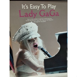 IT IS EASY TO PLAY LADY GAGA (MSL)9781849386548