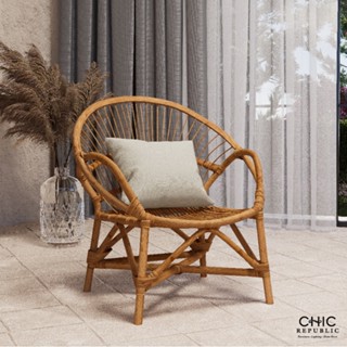 CHIC REPUBLIC CALAS/1,โซฟา 1 ที่นั่ง - สี ไม้ธรรมชาติ