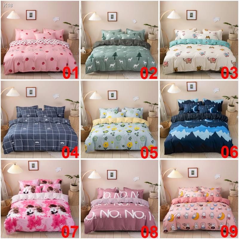selimut-bedding-set-thin-blanket-fitted-bedsheet-pillow-cases-3-in-1-4-in-1-super-king-size-super-single-size-queen-size