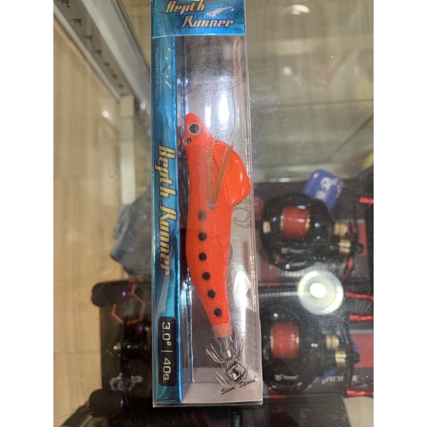 โย หัวปลา ⚡️ตกปลาหมึก Depth Runner ยาว 3.0 นิ้ว | Shopee Thailand