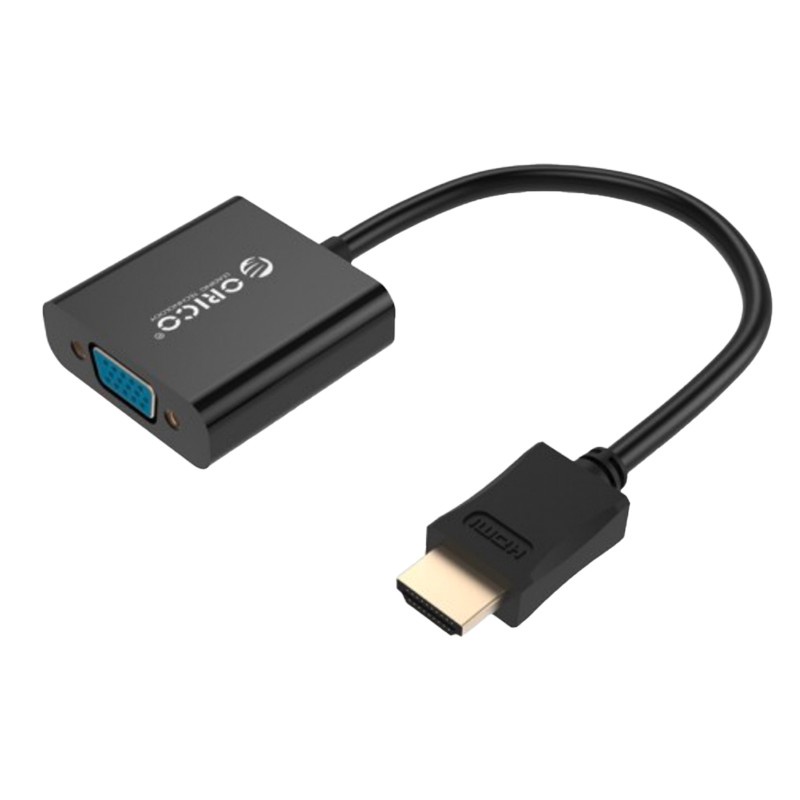 orico-dhtv-c20-hdmi-a-to-vga-adapter-โอริโก้-อะแดปเตอร์เชื่อมต่อ-hdmi-เข้ากับจอภาพหรือโปรเจ็กเตอร์ที่มีพอร์ต-vga-สีดำ