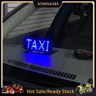 [COD]➤Taxi หลอดไฟ LED ความสว่างสูง สําหรับติดกระจกหน้ารถยนต์