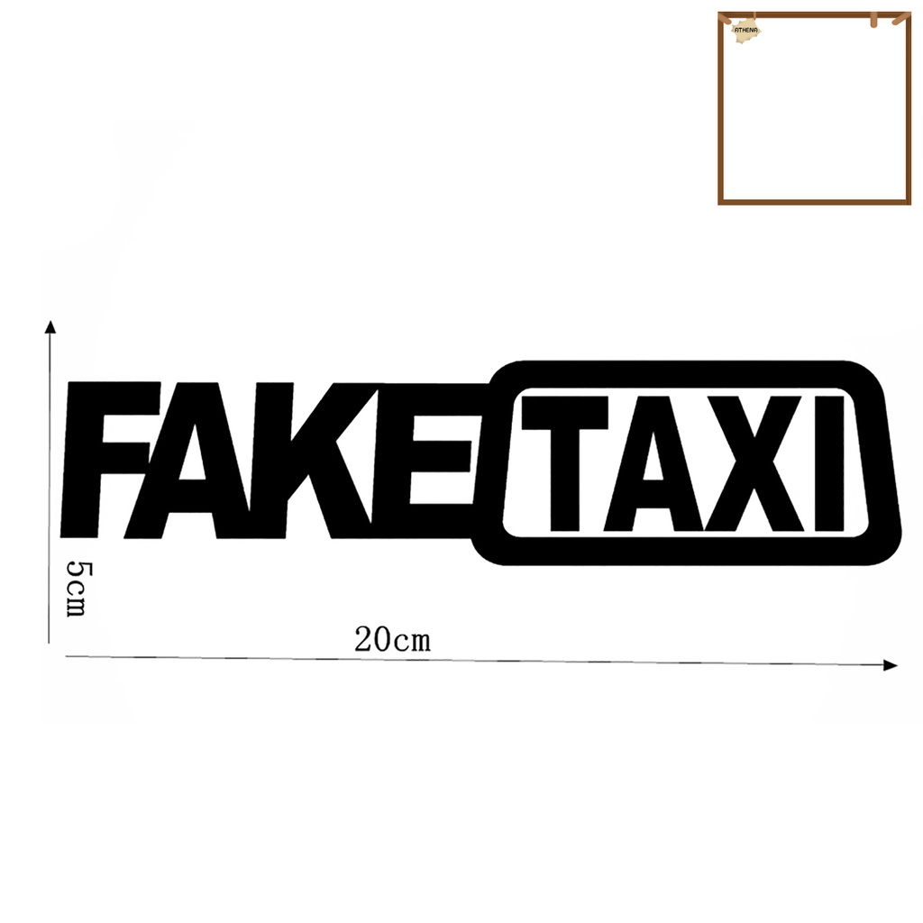 cod-สติกเกอร์-ลาย-fake-taxi-สําหรับตกแต่งรถยนต์