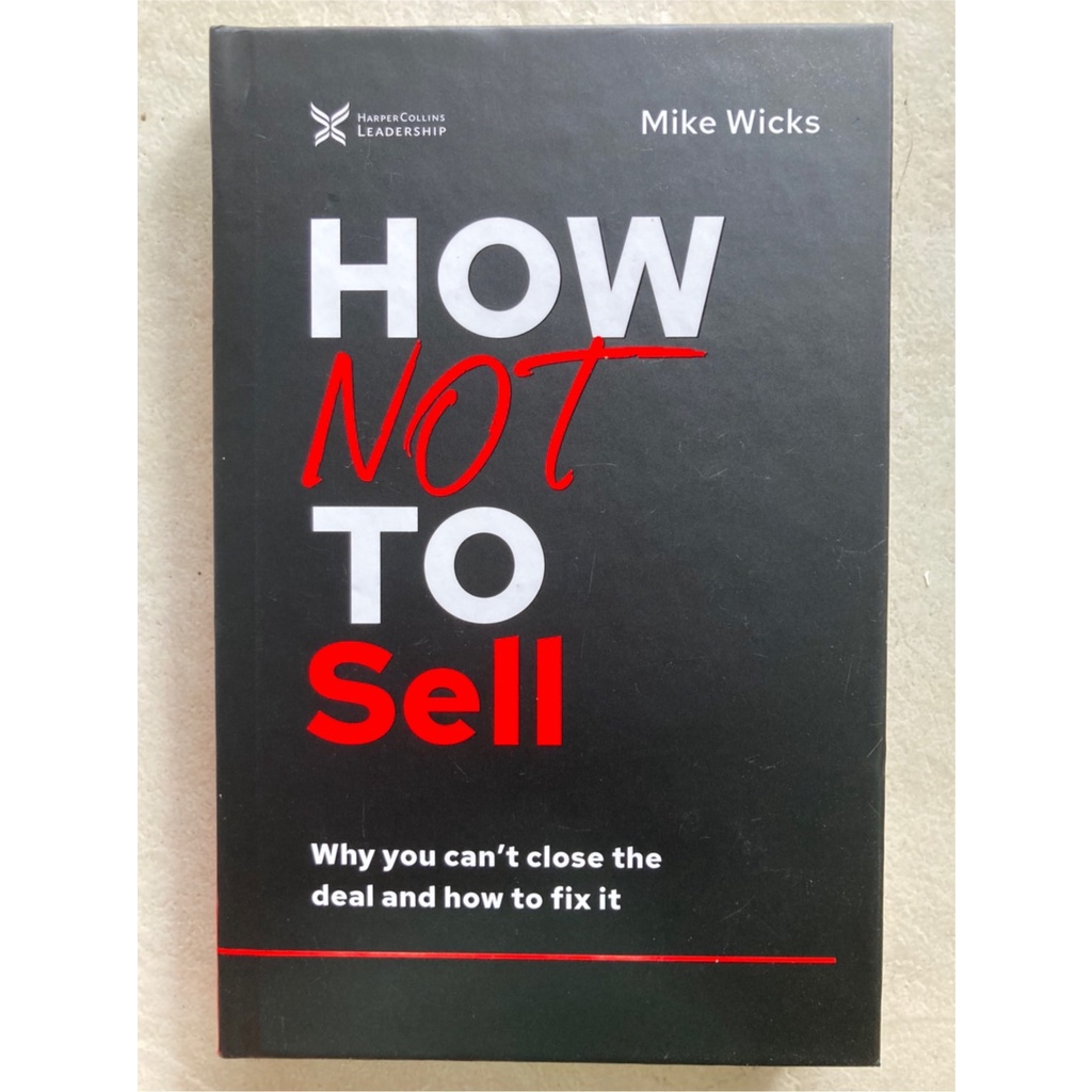 หนังสือ-how-not-to-sell-ภาษาอังกฤษ