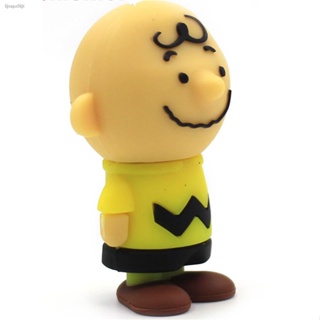 Cartoon Charlie Brown Pendrive USB 2.0 Flash Drive 8GB-64GB Pen drive Memory