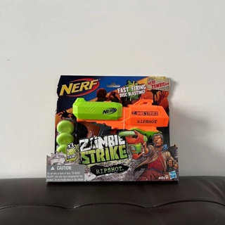 ◑♝ฮาสโบร NERF ซอมบี้โจมตีซีรีส์ฟล็อปปี้ดิสก์ UFO จุดเปิด