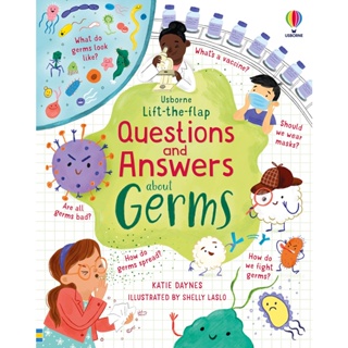 Asia Books หนังสือภาษาอังกฤษ LIFT-THE-FLAP Q&amp;A ABOUT GERMS