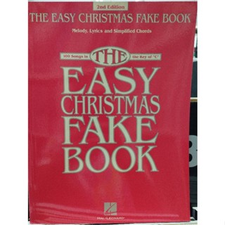 THE EASY CHRISTMAS FAKE BOOK (HAL)073999402094