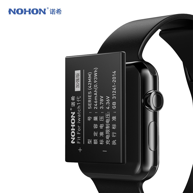 nohon-แบตเตอรี่สำหรับ-apple-watch-series-1-2-3-4-5-se-6-44มม-42มม-เปลี่ยน-bateria-สำหรับ-iwatch-s1-s2-s3-gps-lte-s4-s5