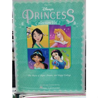 DISNEY PRINCESS COLLECTION VOL.2 - EASY PIANO 073999764222