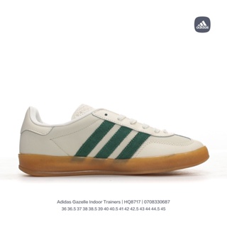 Adidas Gazelle รองเท้ากีฬาลําลอง ข้อสั้น สีขาว สําหรับผู้ชาย และผู้หญิง