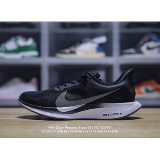 Nike Zoom Pegasus Turbo 35 Marathon ของแท้ 100% รองเท้ากีฬา รองเท้าวิ่ง น้ําหนักเบา ระบายอากาศ สําหรับคู่รัก