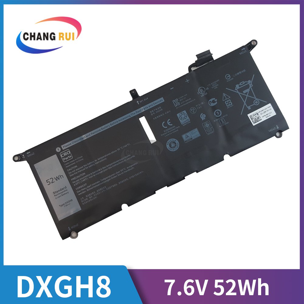 cro-dxgh8แบตเตอรี่แล็ปท็อปสำหรับ-dell-xps-13-9370-9380-7390-2019-inspiron-13-7000-7390-7391-2-in-1-5390-5391-14-7400-749